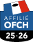 Logo affiliation OFCH 25-26